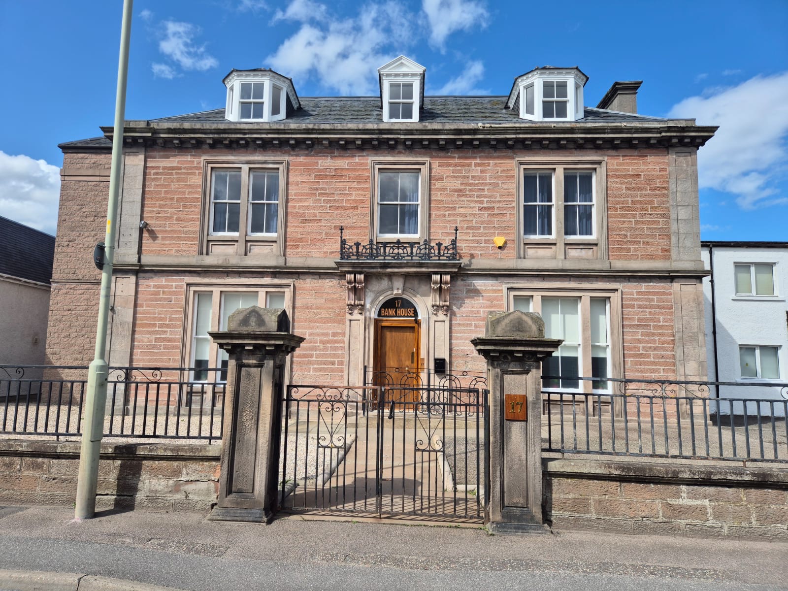 Bank House Exterior